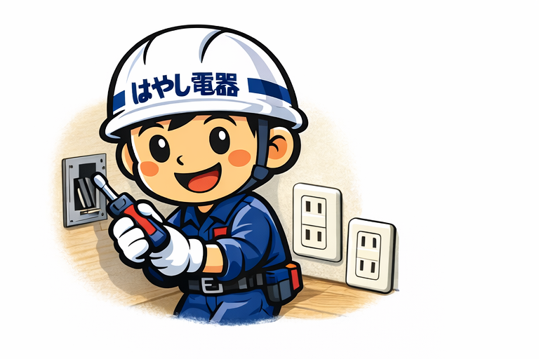 コンセント取替のイメージ